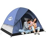 Zelt 2-3 Personen Camping Zelt - Ultraleichte Wasserdicht Kuppelzelte Winddicht 4 Saison,...