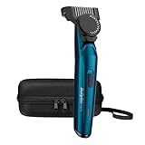 BaByliss T890E Japanese Steel Bartrimmer T890E mit 24 Schnittlängen und abnehmbarem Kammaufsatz,...