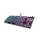 Turtle Beach Vulcan TKL – mechanische Titan Switch PC-Gaming-Tastatur mit AIMO RGB-Beleuchtung und...