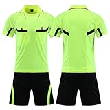 Fußball-Schiedsrichtertrikot – Unisex, schnelltrocknend, kurzärmelig, für Fußballbeamte,...