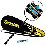 Senston N80 Ultraleicht Graphit Badmintonschläger Carbon-Fiber Badminton schläger mit...