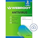 WEBROOT Antivirus Software 2025 | 3 Geräte | 1 Jahr | Mac/Windows/Chrome | Aktivierungscode per...