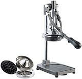Rosenstein & Söhne Saftpresse: Profi Gastro 3in1: Zitruspresse, Apfel-, Gemüse-, Pommes-Schneider,...