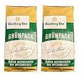 minafood-Set: 2 xBünting Tee Grünpack Echter Ostfriesentee 500 g lose-