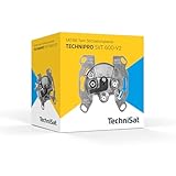 TechniSat TECHNIPRO SVT 600 V2 - Twin-Antennendose für Sat, TV, Radio (Stichdose mit Diode im...