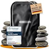 WASSERFELD® Moorkissen für Mikrowelle XXL inkl. Bezug - Therapeutisches Wärmekissen zur...