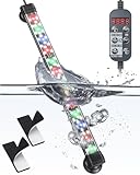 Pawfly 30 cm Aquarium Beleuchtung LED Beleuchtung mit vollem Spektrum Brillant Weiß Blau Rot Grün...