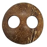 PANASIAM Coconut buckle, Around, ∅ 7,5 cm
