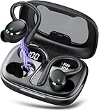 Bluetooth Kopfhörer Sport, Kopfhörer Kabellos Bluetooth 5.3 mit HD Mic, In Ear Kopfhörer mit 4...