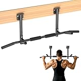 ONETWOFIT Klimmzugstange Wandmontage, Balkenmontage, Deckenmontage 3 in 1, Heavy Duty für Indoor...