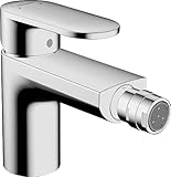 hansgrohe Einhebel-Bidetmischer Vernis Blend, Bidetarmatur mit Zugstange, wassersparend, Chrom