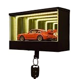 Genérico Schlüsselhalter zur Wandmontage, mit weicher LED, Schlüsselhalter mit...