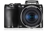 Samsung WB100 Digitalkamera (16,2 Megapixel, 26-fach opt. Zoom, 7,6 cm (3 Zoll) Display) inkl. 23 mm...