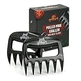 grillart® Premium Pulled Pork Krallen 2er Set – hochwertige Fleischkrallen aus hitzebeständigem...