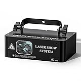 Laser LED Light Beam Effect Stage Lighting DMX512 and Sound Activated Control Projector for Home...