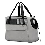 ALLSOPETS Hundetasche Atmungsaktiv Katzentasche Haustiertragetasche Schultertasche Hundetragetasche...