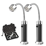 Vegena LED Grill Licht [2 Stück], Magnetische Grill BBQ Licht Set Flexibel Grill Lampen Outdoor...