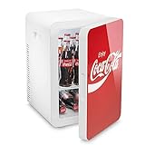 Coca-Cola MBF20 Classic Mini-Kühlschrank thermo-elektrisch, 20 l, Kühlbox mit Kühl- und...