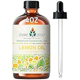EVOKE OCCU Zitrone ätherisches Öl 118 ml, reines Zitronenöl für Home Diffuser Massage...
