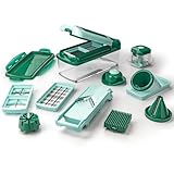 Genius Nicer Dicer Fusion Smart Julietti | Mint-Grün | 16 Teile | Alles-Schneider | Reiben |...