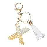 Feizikaw Schlüssel Anhänger Kreativer Schlüsselanhänger Farbe Buchstabe Schlüsselanhänger...