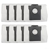 Staubsaugerbeutel Filtertüten 8er Pack kompatibel mit für D10 Plus Gen 2 und L10s Plus Saugroboter...