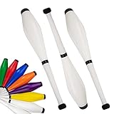 Juggle Dream Trainer Street Jonglierkeulen 3er Set Tolle Trainerkeule - Jonglierset für Anfänger...