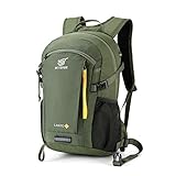 SKYSPER LANTC 20 Leicht Wanderrucksack 20L Klein Rucksack mit Rückenbelüftung Trekkingrucksack aus...