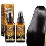 UHBAQ 2PCS Biancat Luxusbiotin Haarwuchs Serum,Biotin Spray,Biotin Hair Growth Serum,Biotin...