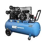 Güde 3-Zylinder Druckluft Kompressor, Druckluftkompressor, Luftkompressor, 551-10-100, 100 l...