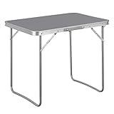 WOLTU Campingtisch Klapptisch Reisetisch mit Griff, 70x50x60cm(LxBxH) zusammenklappbar Gartentisch...