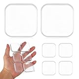 12 Stk Türstopper Wand Selbstklebend, 4cm Gummipuffer Selbstklebende Türklinken Stopper,...