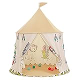 Spielzelt für Kleinkinder, Prinzessin Prinz Schlosszelt, tragbares Pop-up Indianerzelt, Tipi,...