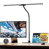 EYOCEAN Schreibtischlampe, Doppelkopf Schreibtischlampe Kinder, Augenschutz Desk Lamp, 16W 72cm...