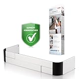 reer Herdschutzgitter Premium | Kinderschutz für die Küche | Kindersicherung | zum Kleben |...