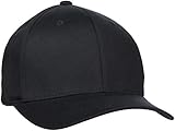 Flexfit Uni 6277OC-Flexfit Organic Cotton Cap, Black, S/M