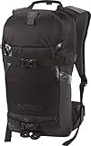 Nitro Rover 14 Snowboardrucksack Tourenrucksack Bikerucksack, Black Out, 14L