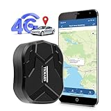 TKMARS Tracker Auto GPS 4G, stark magnetisch wasserdicht mit kostenloser APP/Web ohne ABO...
