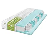 DREAMSTAR Ergo Flex Duo Taschenfederkernmatratze 90x200cm | ergonomische 7-Zonen Matratze |...