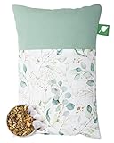 Herbalind Kräuterkissen EUKALYPTUS mit 10x Kräutermischung Schlafkissen 20 x 30 cm - 100%...