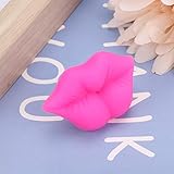 ZJchao Entzückender Säuglingsschnuller in Lippenform, Lustiger Silikon-Schnuller für Babys,...