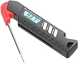 LIIAV Digitales Fleischthermometer, 3s Instant Read Food Thermometer zum Kochen, digitale...