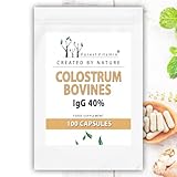 COLOSTRUM - Forest Vitamin - Colostrum Bovines IgG 40% 280mg - 100 Kapseln - Immunität, Gesundheit...