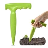 Pflanzlocher, Pikierstab, Pflanzhilfe Garten, Pflanzhilfe für Blumenzwiebeln, Pflanzmaschine,...