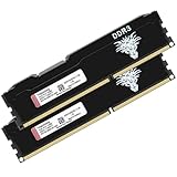 DDR3 16GB Kit (8GBx2) Desktop RAM 1600MHz PC3-12800 UDIMM Non-ECC Unbuffered 1.5V 2Rx8 Dual Rank 240...