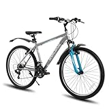 Hiland 29 Zoll Mountainbike, 21-Gang Doppel V-Bremsen MTB, Mountainbike für Erwachsene Männer...