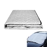 Helweet Autoscheibe Frostabdeckung, Frontscheibe Abdeckung, Winschutzscheiben Abdeckung,...