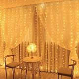 Lichterkette innen，MUSUNIA lichtervorhang USB 2X2M 200led lichterkette , Lichtervorhang Fenster...