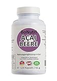 Acai Beere 30000 mg Tagesdosis 120 vegane Kapseln Ohne Magnesiumstearat Vegan Glutenfrei Laktosefrei...
