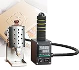 Hotmelt Klebepistole, 200W Hotmelt Kleber Etikettierung Rolling Klebemaschine, Handdruck Leder...